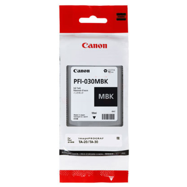 Original Canon 3488C001 / PFI030MBK Tintenpatrone schwarz matt