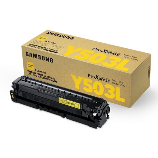 Original Samsung / HP SU493A / CLTY503L Toner gelb