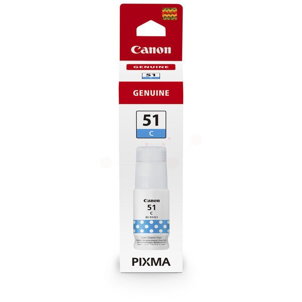 Original Canon GI51C (4546C001) Tintenflasche cyan
