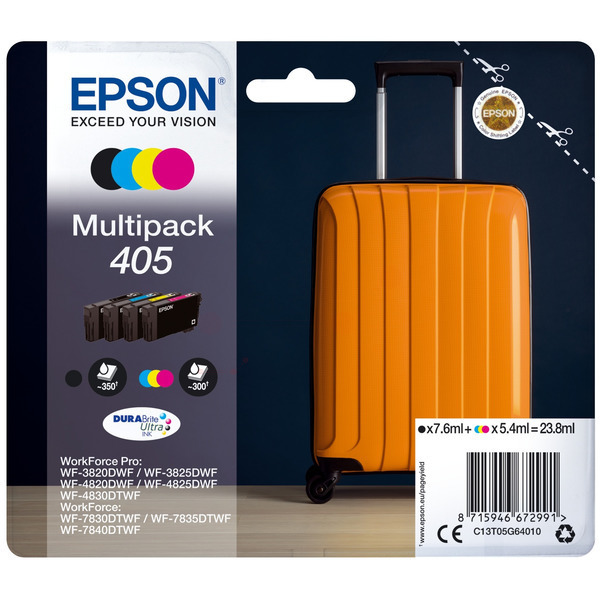 Original Epson C13T05G64010 / 405 Tintenpatrone Multipack