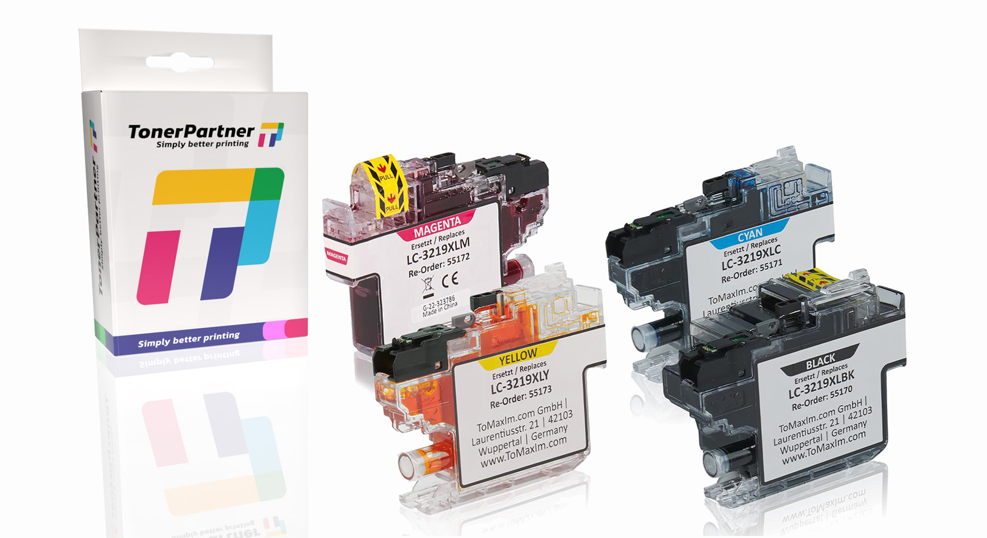 Multipack kompatibel zu Brother LC-3219XLVALDR enthält 4x Tintenpatrone