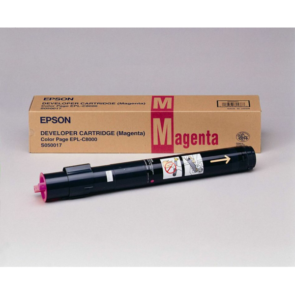 Original Epson C13S050017 / S050017 Toner magenta