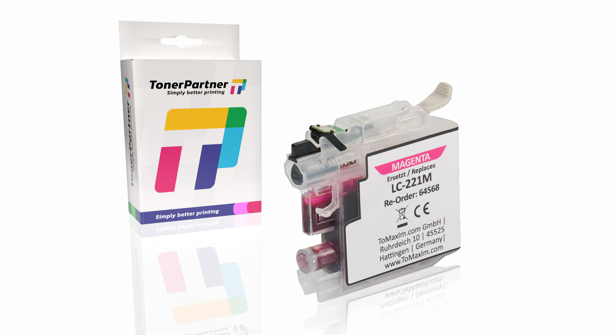 Kompatibel zu Brother LC-221 M Tintenpatrone, magenta