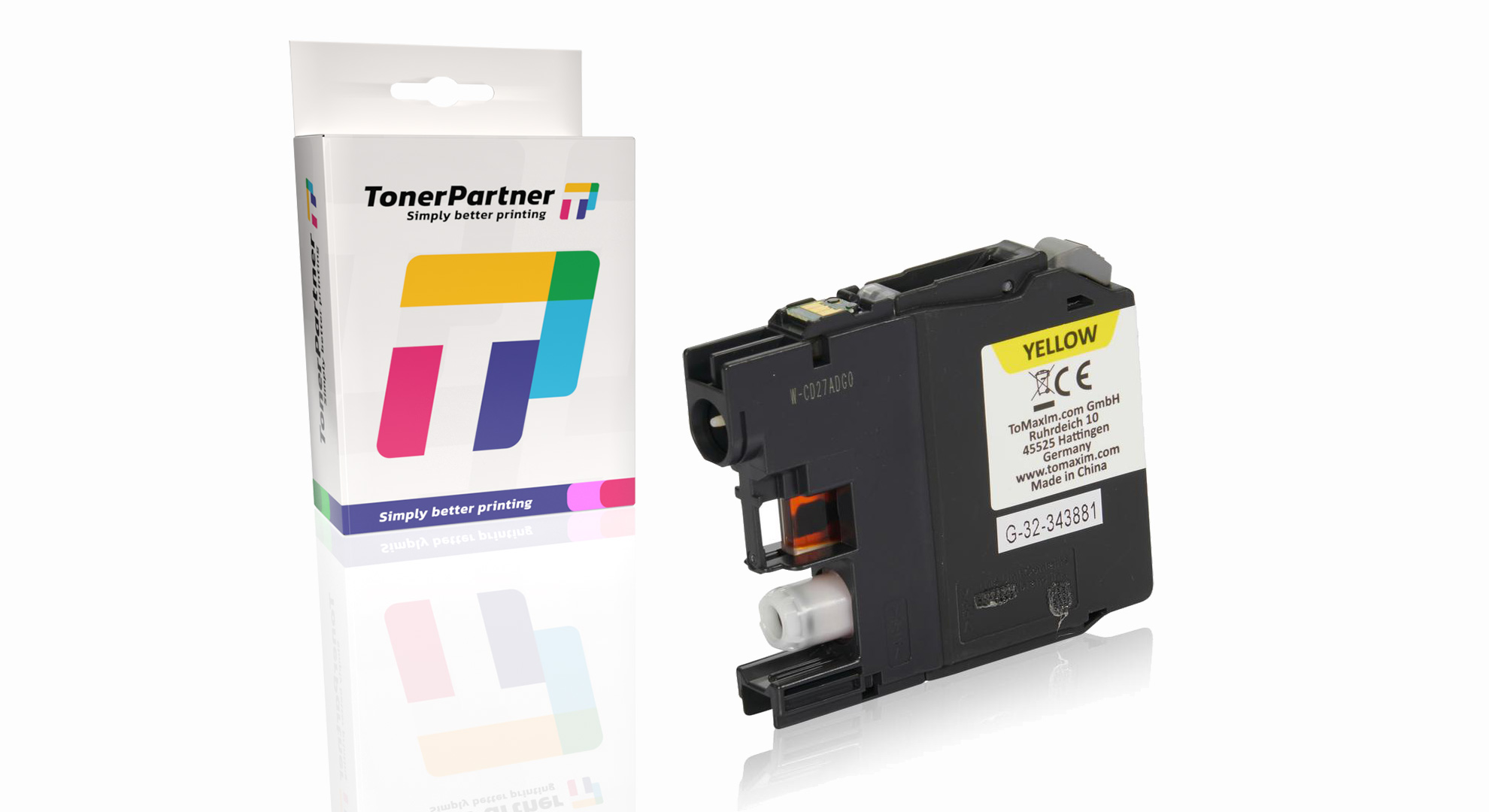Kompatibel zu Brother LC-221 Y Tintenpatrone, gelb