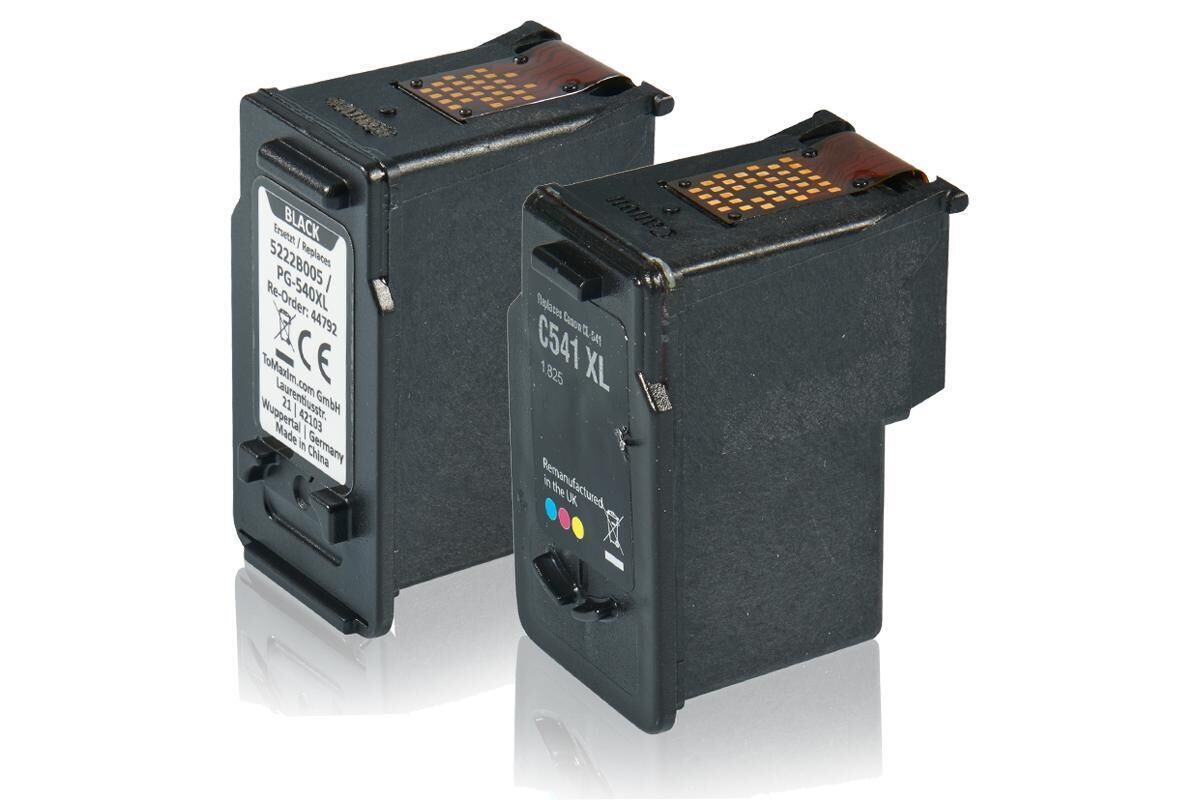 Multipack kompatibel zu Canon 5225B006 / PG-540+CL-541 enthält 2x Druckkopfpatrone