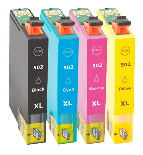 Kompatibel zu Epson C13T02W64010 / 502XL Tintenpatrone, multipack