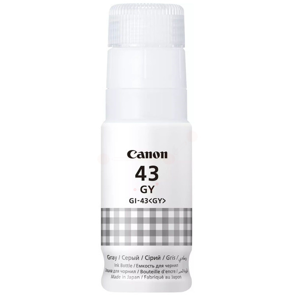 Original Canon GI43GY (4707C001) Tintenflasche grau