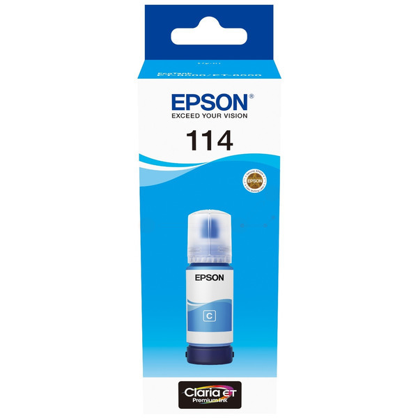 Original Epson C13T07B240 / 114 Tintenflasche cyan
