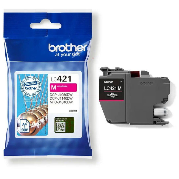 Original Brother LC421M Tintenpatrone magenta