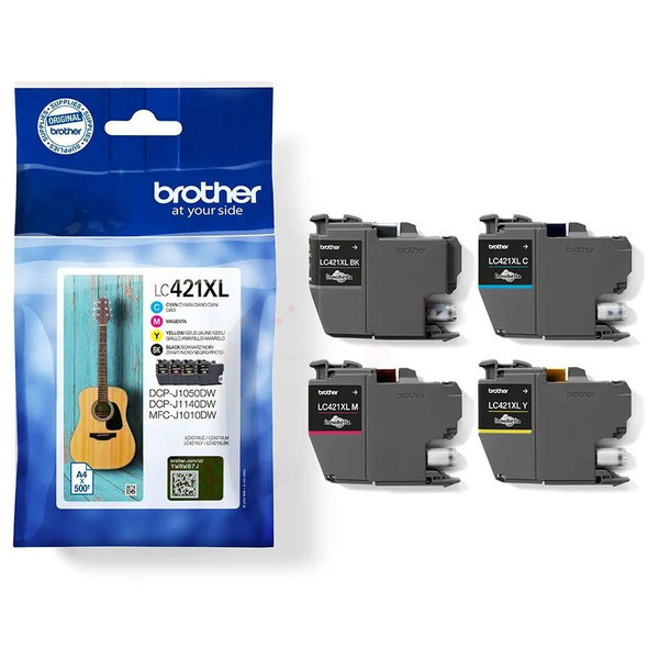 Original Brother LC421XLVAL Tintenpatrone Multipack