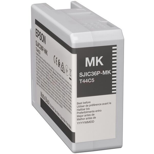 Original Epson SJIC36PMK (C13T44C540) Tintenpatrone schwarz matt