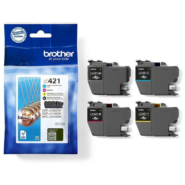 Original Brother LC421VAL Tintenpatrone Multipack