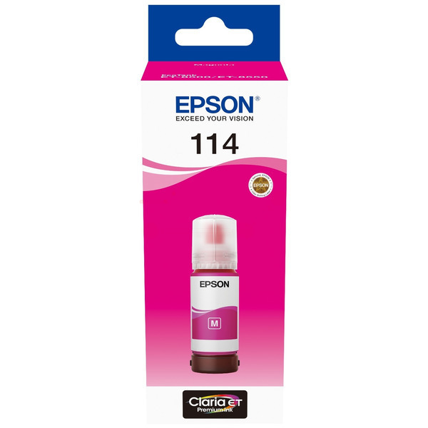 Original Epson C13T07B340 / 114 Tintenflasche magenta