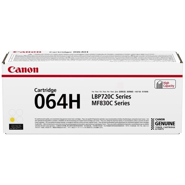 Original Canon 064H (4932C001) Toner gelb