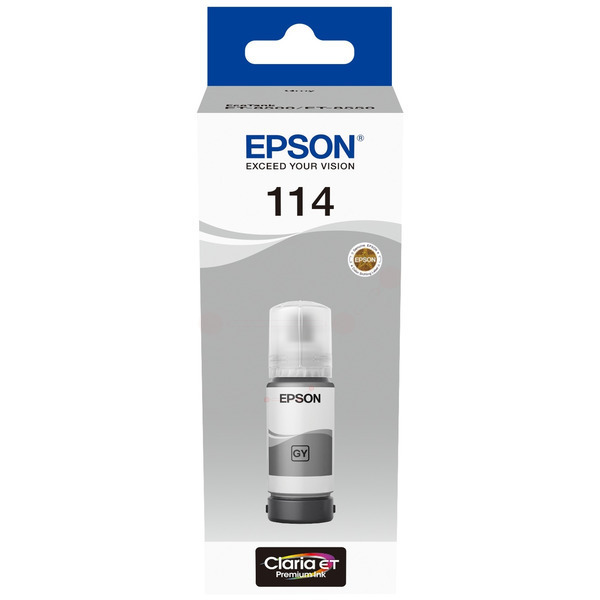 Original Epson C13T07B540 / 114 Tintenflasche grau