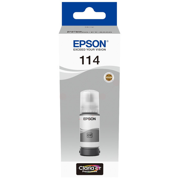Original Epson C13T07B540 / 114 Tintenflasche grau