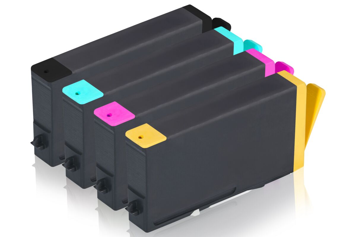 Multipack kompatibel zu Canon 2364C001 / PFI-110 enthält 4x Tintenpatrone