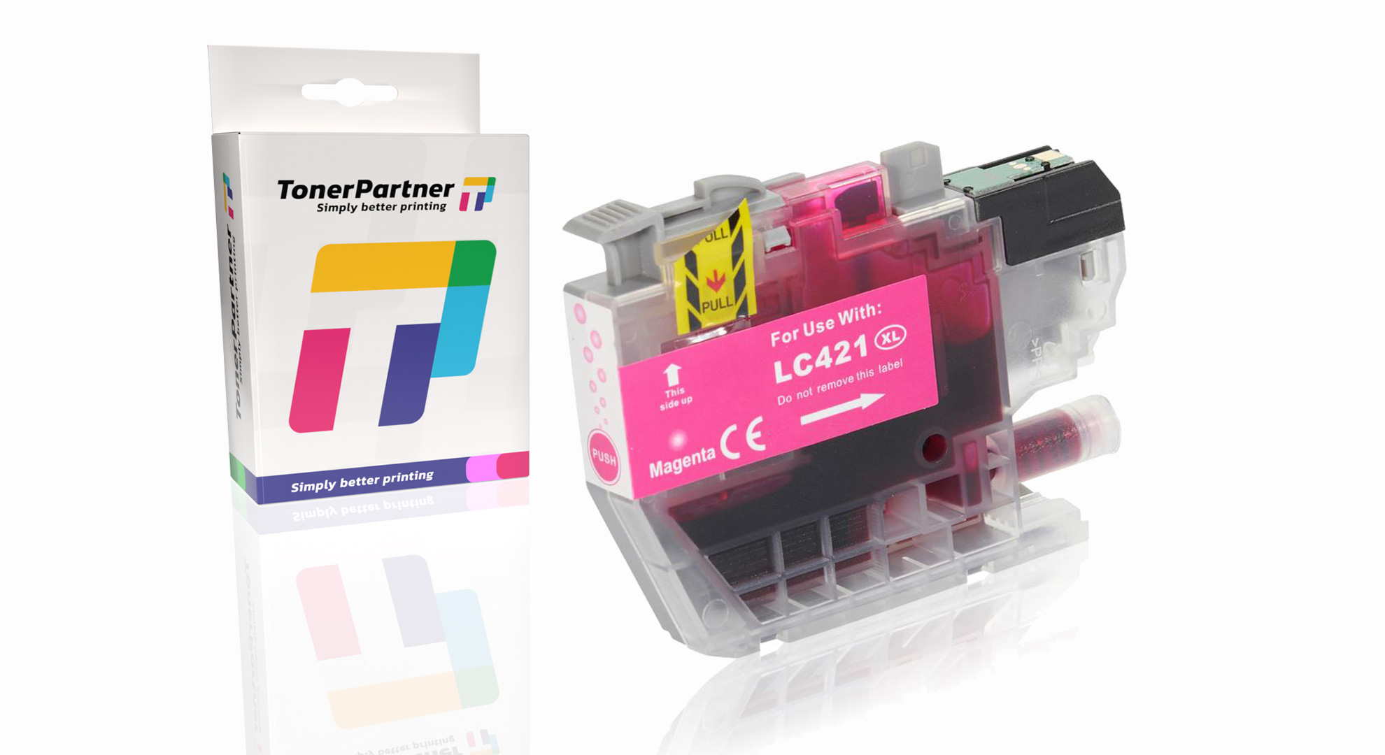 Kompatibel zu Brother LC-421 XL M Tintenpatrone magenta