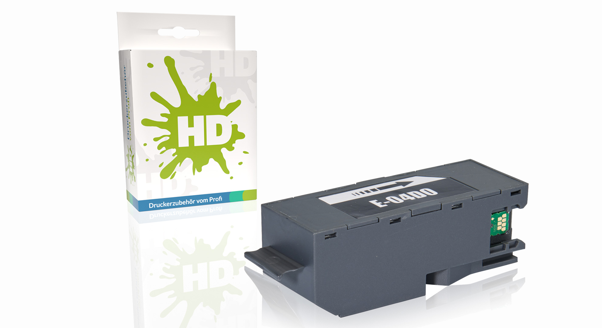 Kompatibel zu Epson C13T04D000 Resttintenbehälter / Wartungsbox, farblos