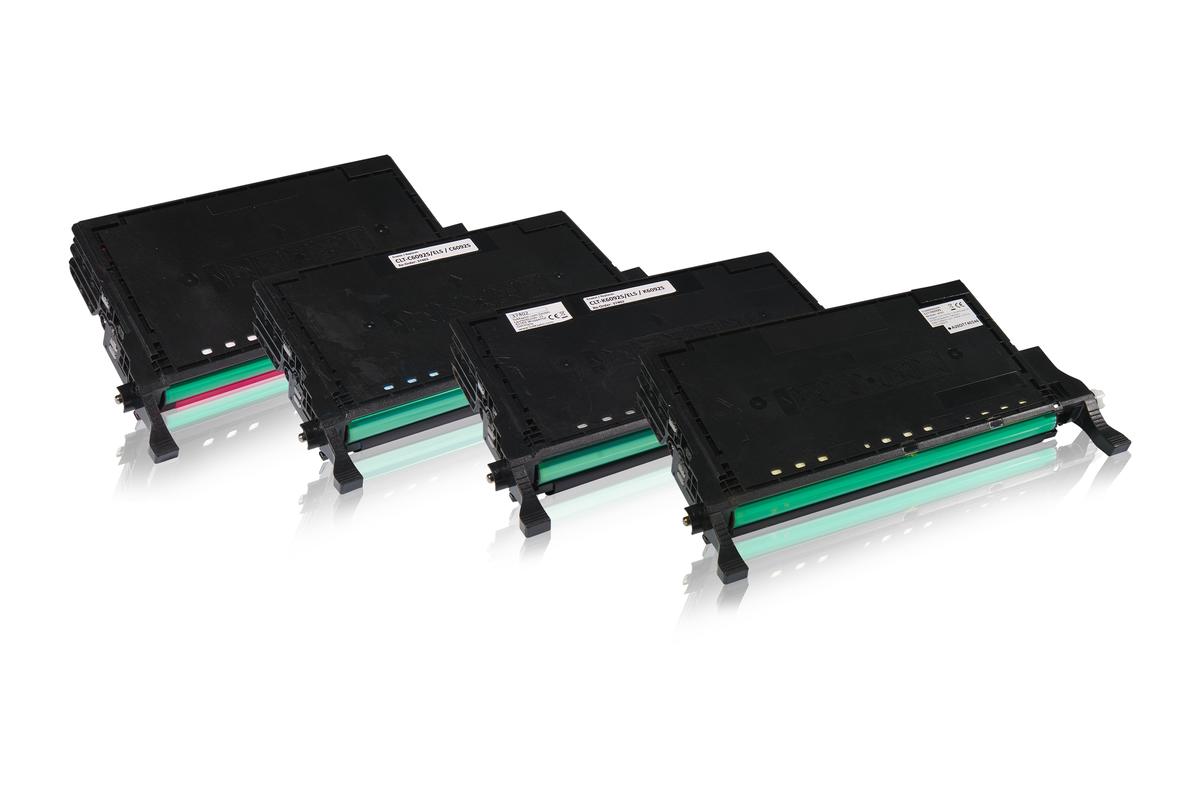 Multipack kompatibel zu Samsung / HP CLT-K6092S/ELS enthält 1xBK, 1xC, 1xM, 1xY
