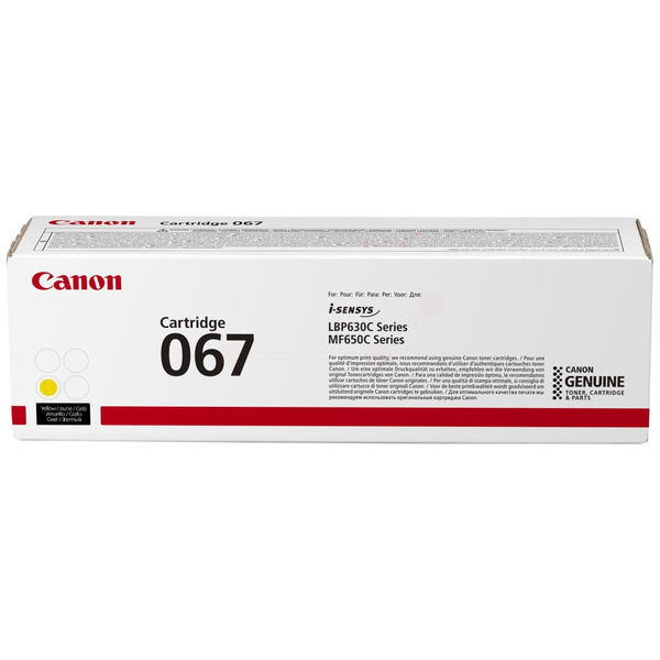 Original Canon 5099C002 / 067 Toner gelb