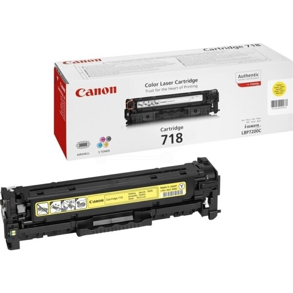 Original Canon 718Y (2659B002) Toner gelb