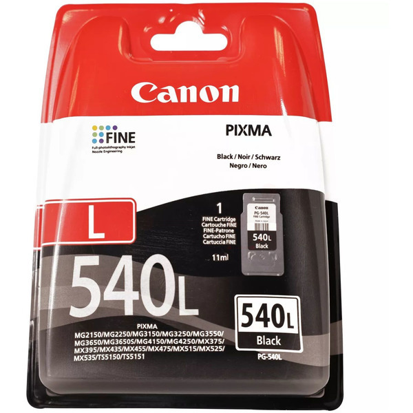 Original Canon PG540L (5224B001) Druckkopfpatrone schwarz
