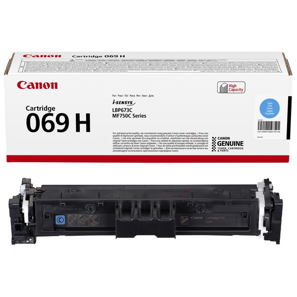 Original Canon 069H (5097C002) Toner cyan