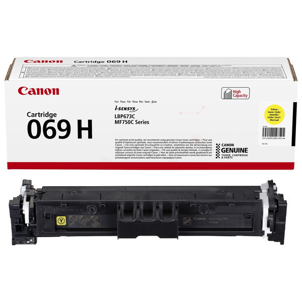 Original Canon 069H (5095C002) Toner gelb