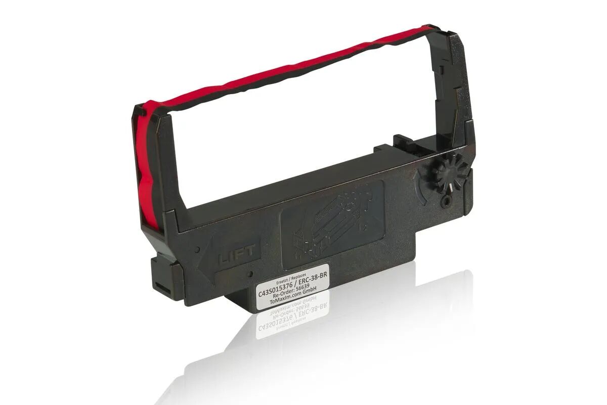 Sparset kompatibel zu Epson ERC-38-BR (C43S0 15376) enthält 10x Farbband