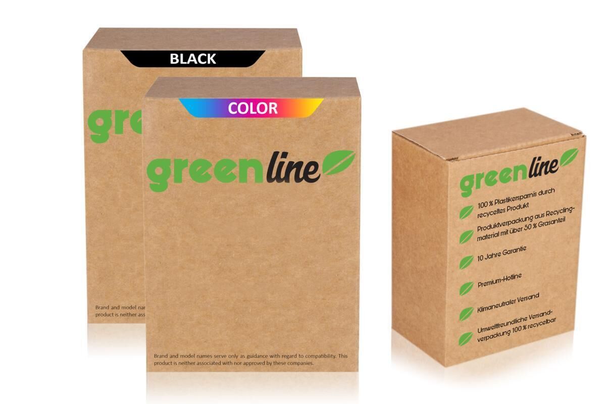 greenline Multipack ersetzt Canon 2969B001 / PG-512+CL-513 enthält 2x Druckkopfpatrone
