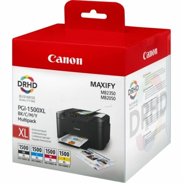 Original Canon PGI1500XLCMYBK (9182B010) Tintenpatrone Multipack