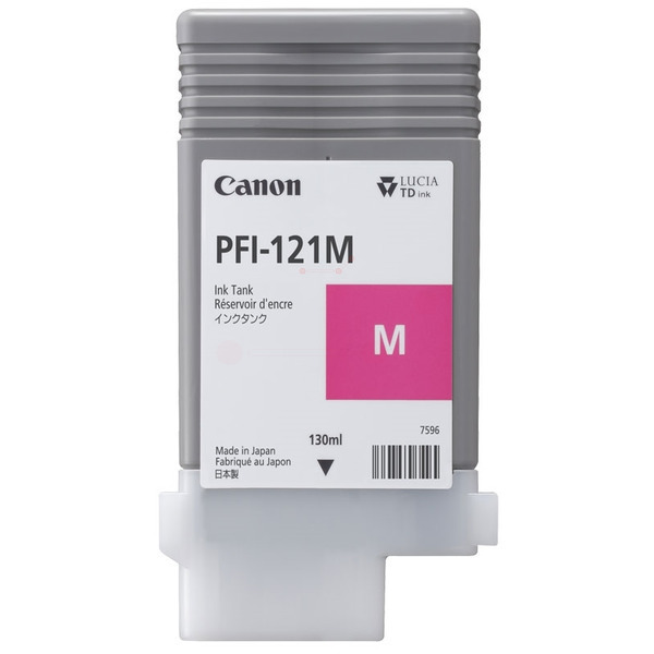 Original Canon PFI121M (6267C001) Tintenpatrone magenta