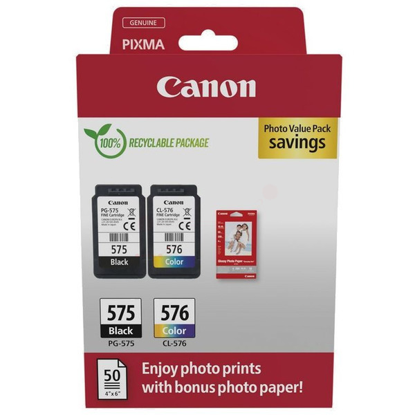 Original Canon PG575CL576 (5438C004) Druckkopfpatrone Multipack