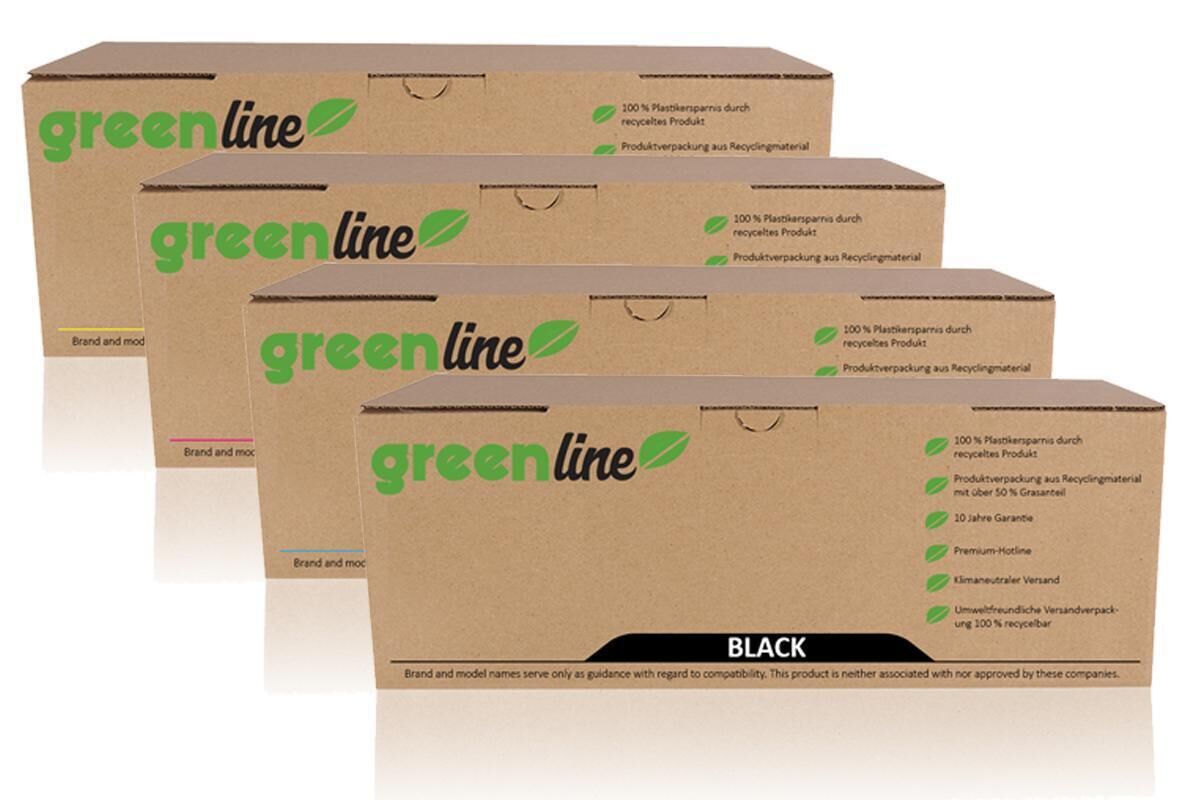 greenline Multipack kompatibel zu Brother TN-242BK / TN-246CMY enthält 4x Tonerkartusche