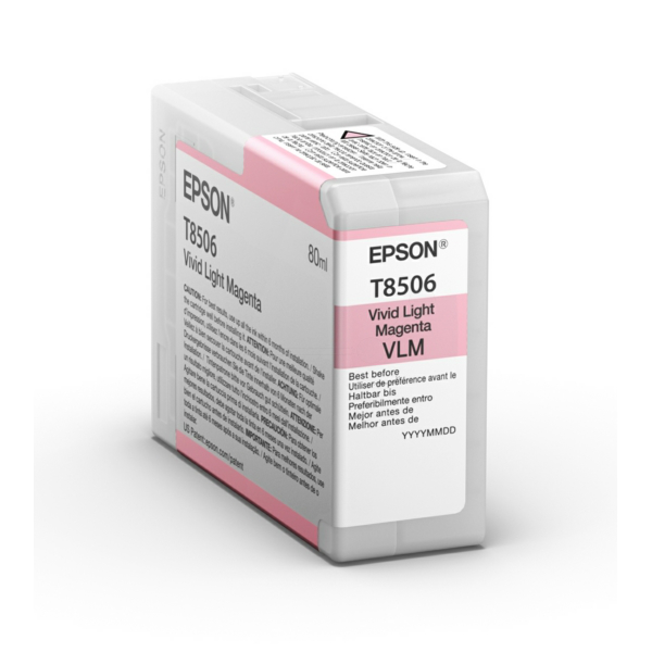 Original Epson T8506 (C13T85060N) Tintenpatrone magenta hell