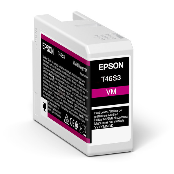 Original Epson C13T46S30N / T46S3 Tintenpatrone magenta