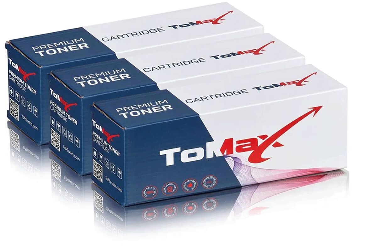 ToMax Multipack ersetzt Canon 731 (6272B002) enthält 3 x Tonerkartusche