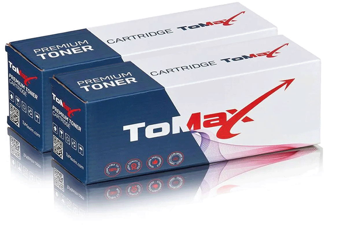 ToMax Sparset ersetzt Brother TN-2320 enthält 2 x Tonerkartusche