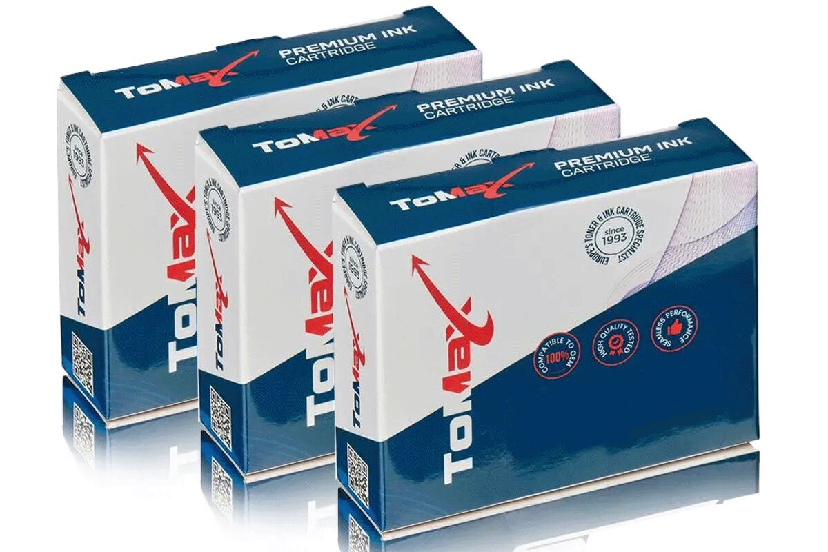 ToMax Multipack ersetzt Epson 33XL (C13T 336x4010) enthält 3 x Tintenpatrone