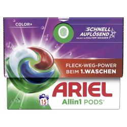 Ariel All-in-1 Pods Color+ Waschmittel 15WL