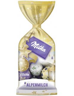 Milka Weihnachtskugeln Alpenmilch Design Edition