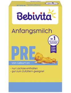 Bebivita Anfangsmilch Pre von Geburt an
