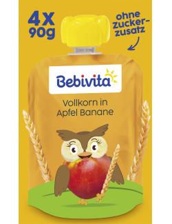 Bebivita Kinderspass Vollkorn in Apfel Banane