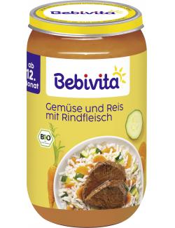 Bebivita Gemüse und Reis mit Rindfleisch