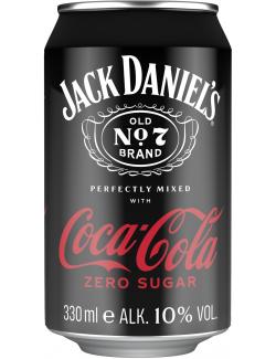 Jack Daniels Old No.7 & Coca Cola Zero (Einweg)