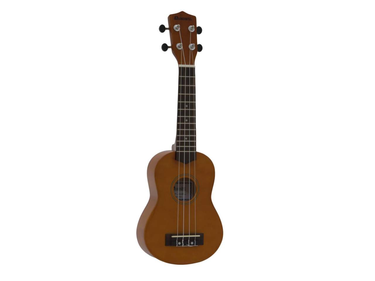 DIMAVERY UK-200 Ukulele, Sopran, braun