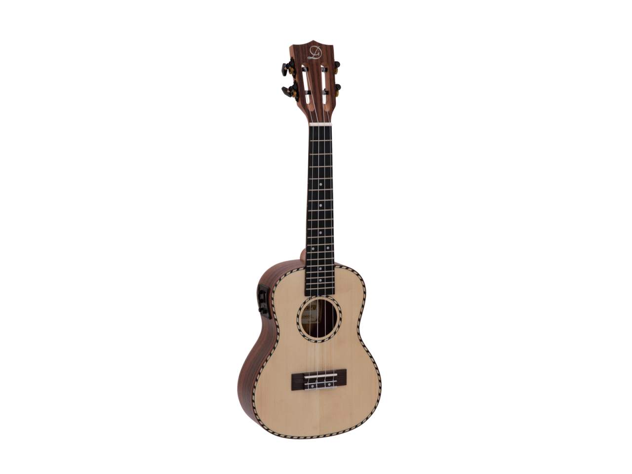 DIMAVERY UK-800 Concert Ukulele, Fichte massiv