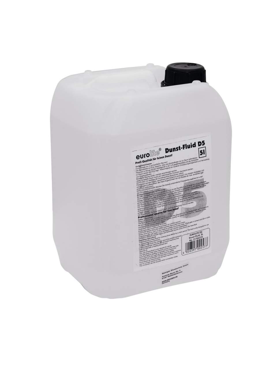 EUROLITE D-5 Dunst-Fluid 5 Liter f?r Hazer