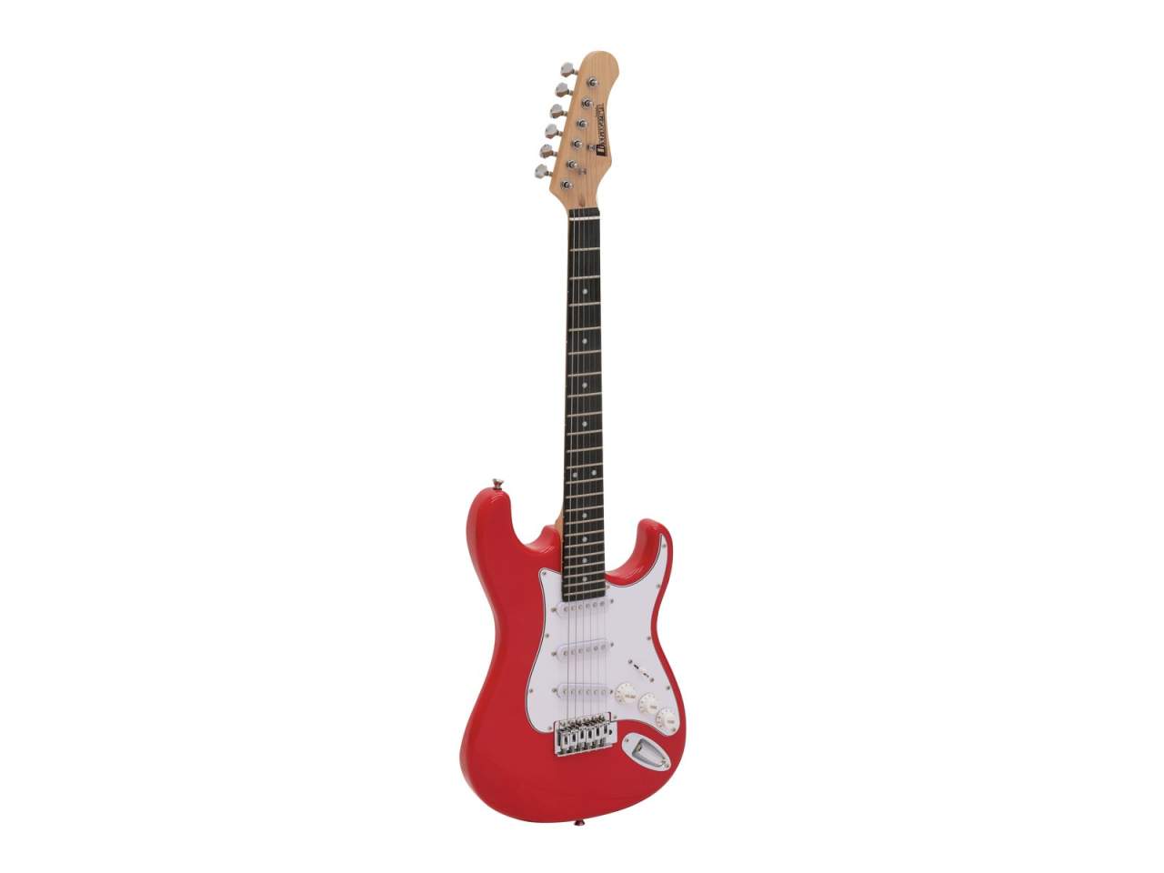DIMAVERY J-400 E-Gitarre ST rot, 3/4